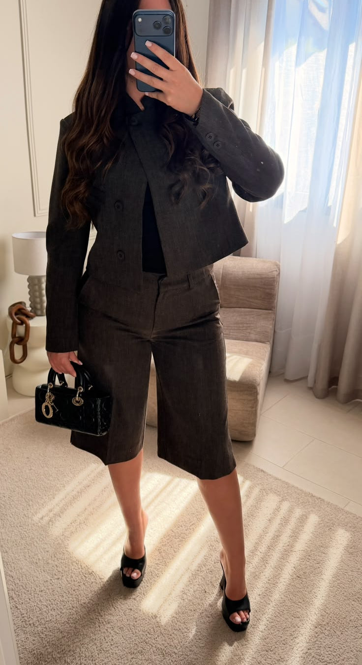 Veste - ensemble gris