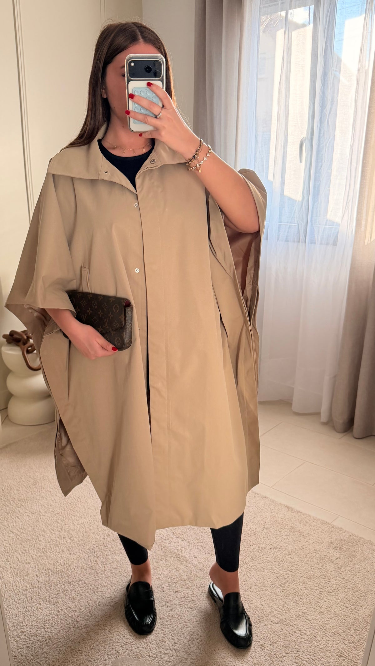 Cape trench beige